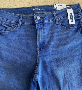 Pantalones de Mezclilla Rockstar de Tubo | Marca Old Navy