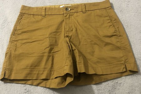 Shorts de Vestir Color Mostaza \ Marca Old Navy
