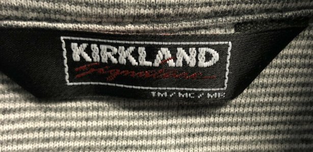 Sudadera de manga larga con cierre al frente | Marca Kirkland