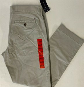 Pantalones de Vestir Color Beige 34x30  | Marca Tommy Hilfiger