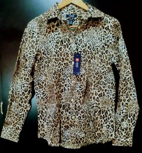 Blusa / Camisa de Vestir con Manga Larga y Botones